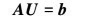Mathematical equation
