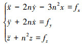 Mathematical equation