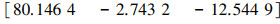 Mathematical equation