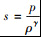 Mathematical equation