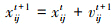 Mathematical equation